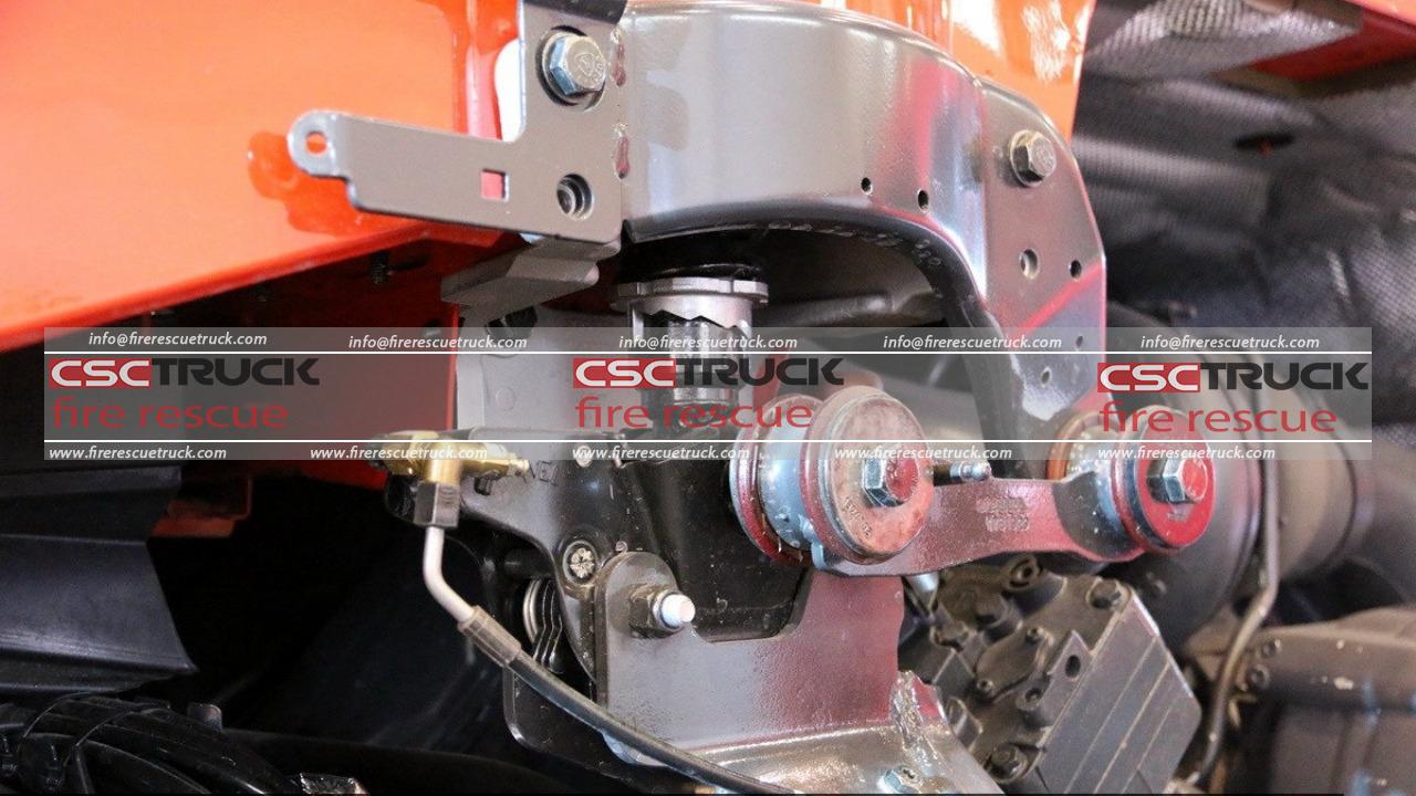 High-capacity Water Foam Fire Truck with Dedicated 8x4 Scania R620 V8 Chassis (6)