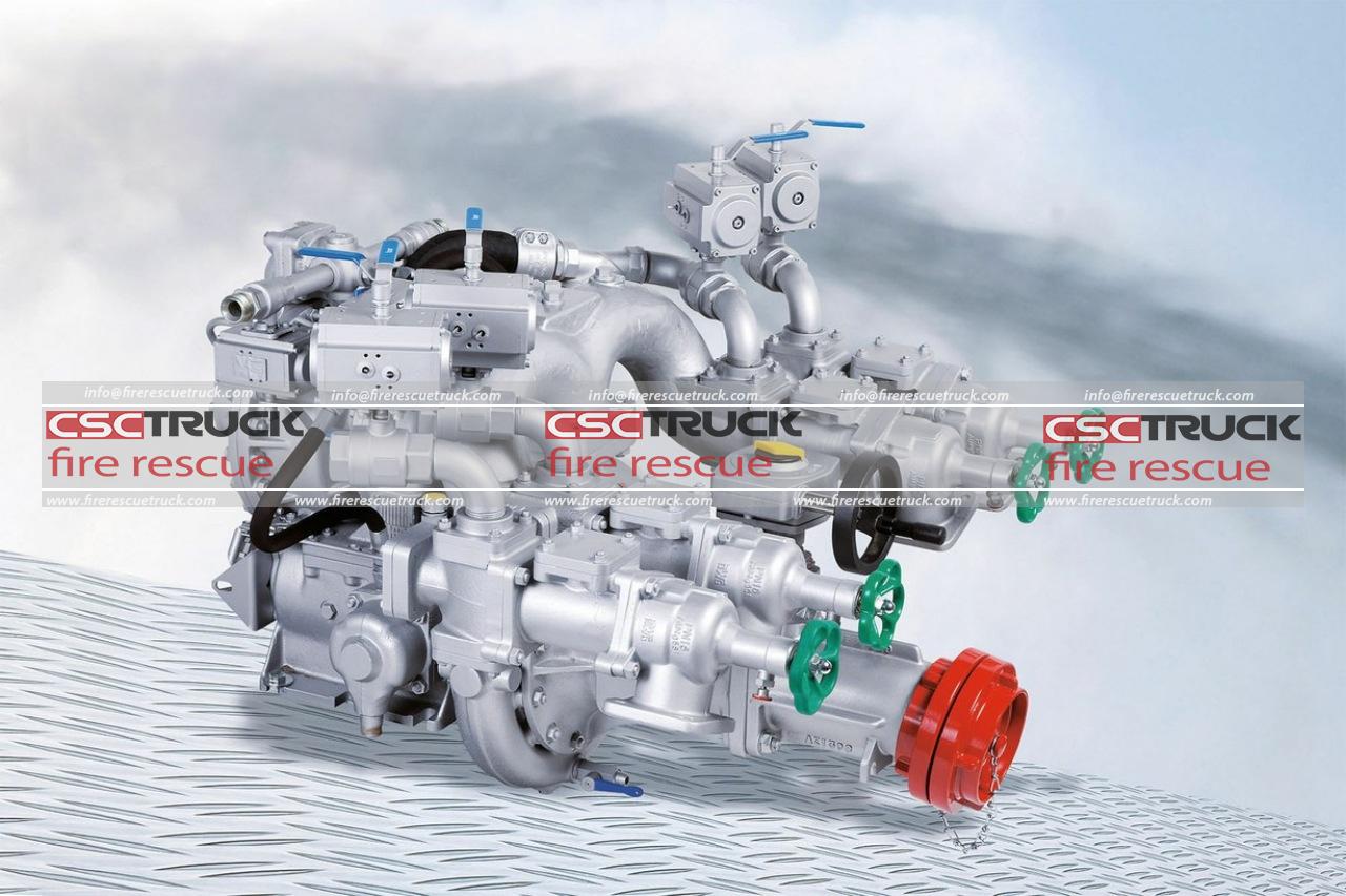 Mercedes-Benz 4x4 4500L Water Foam Fire Truck (6)