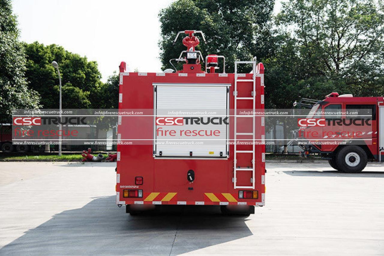 ISUZU FVR 4ton Dry Powder Tanker Fire Truck (4)