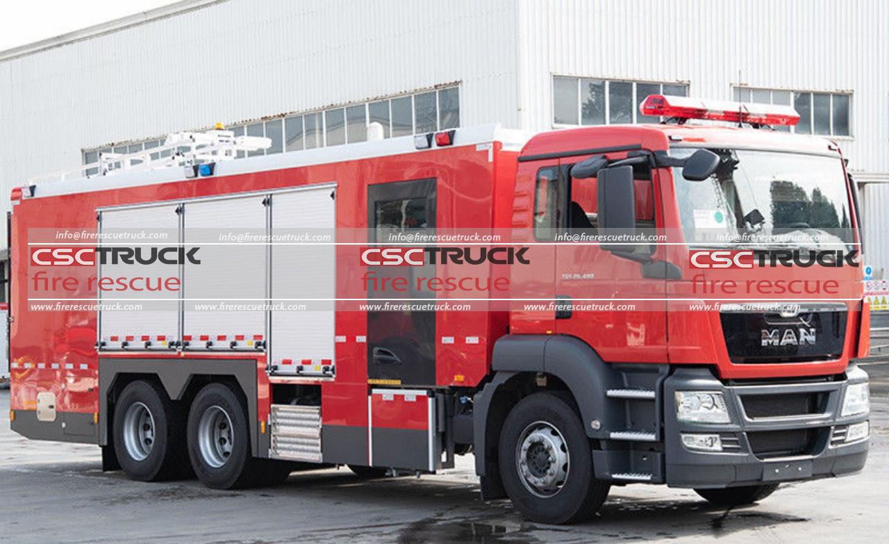 MAN 4ton Chemical Hazmat Fire Truck (2)