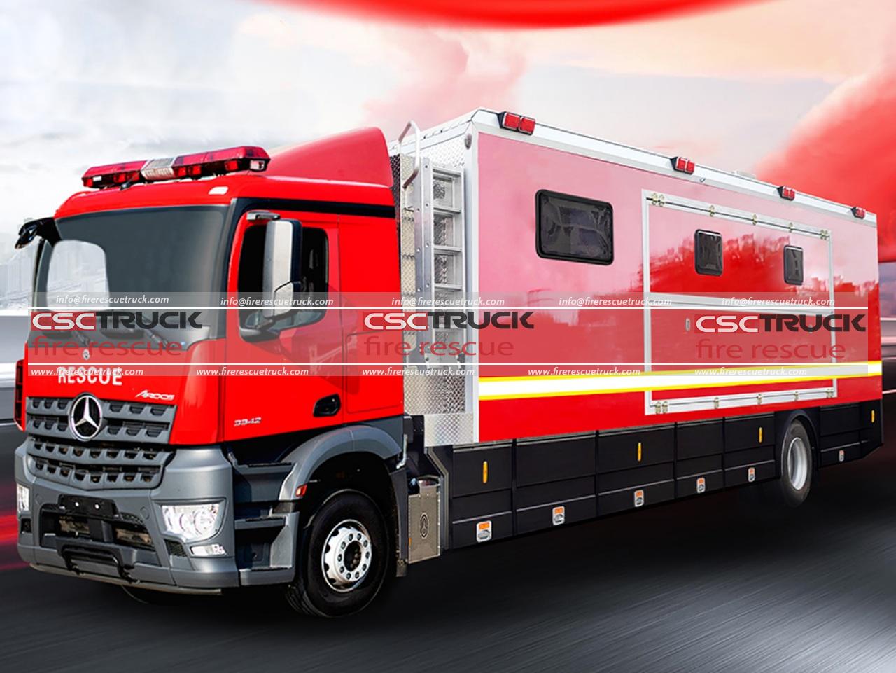 Mercedes-Benz Arocs Emergency Rescue Food Truck