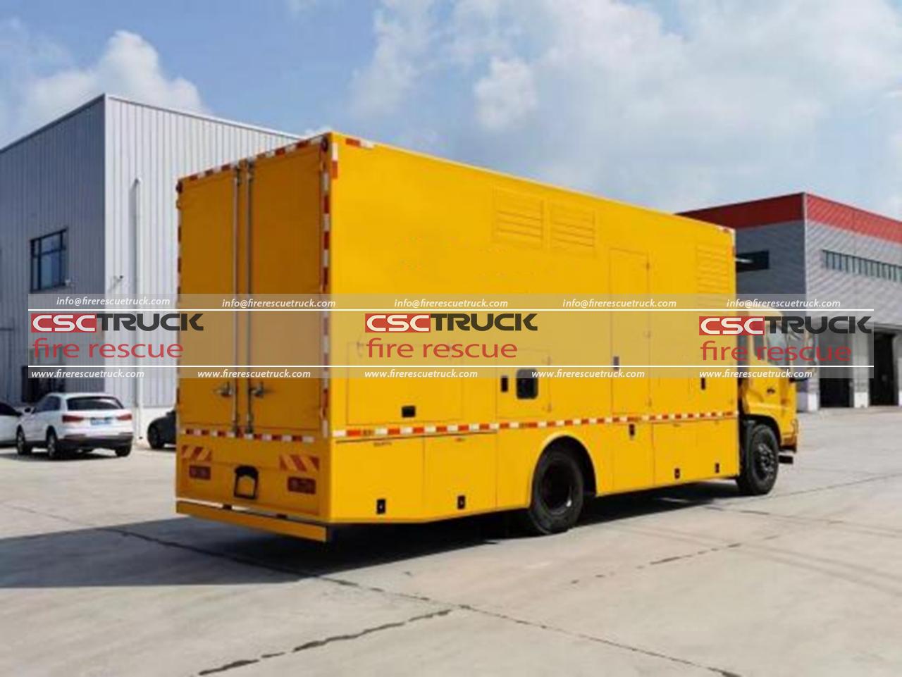Rescue Truck Mounted Generator 400KW (4)