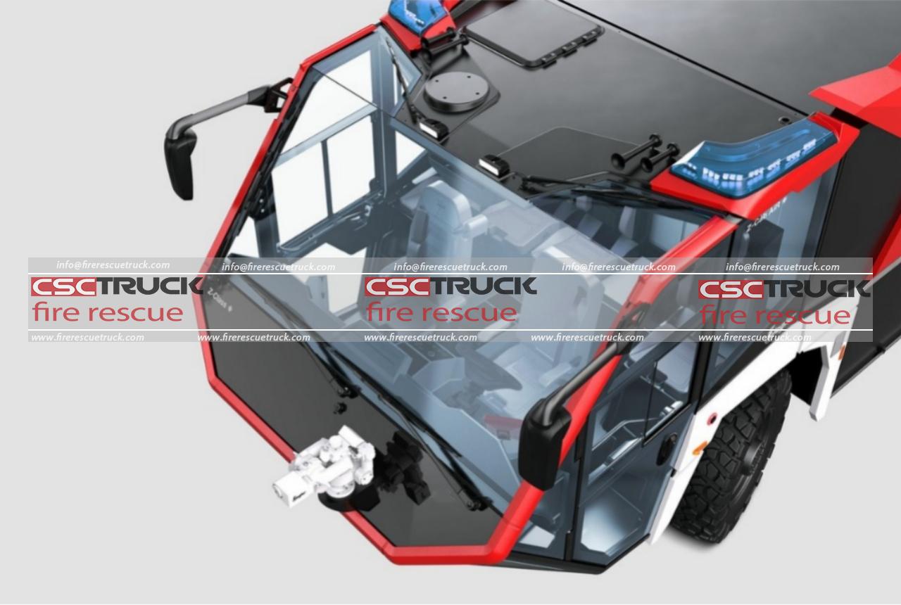 6x6 16000 Liters ARFF Fire Engine (4)