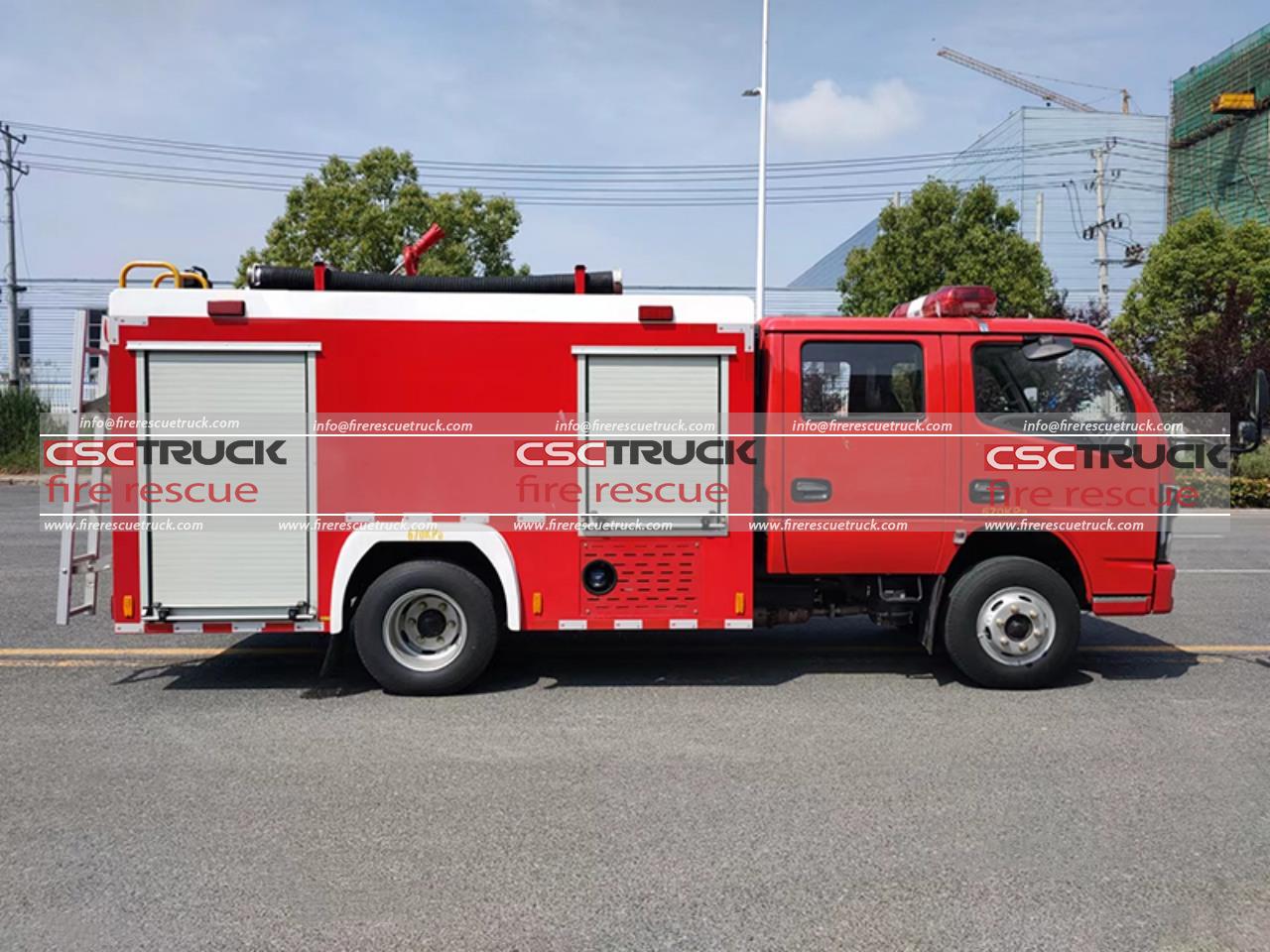 2 CBM Small Water Tanker Fire Truck (3)