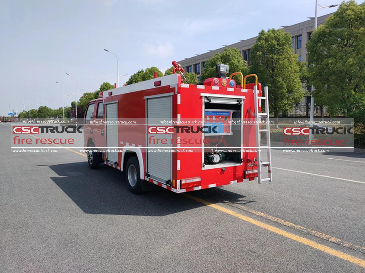 2 CBM Small Water Tanker Fire Truck (4)