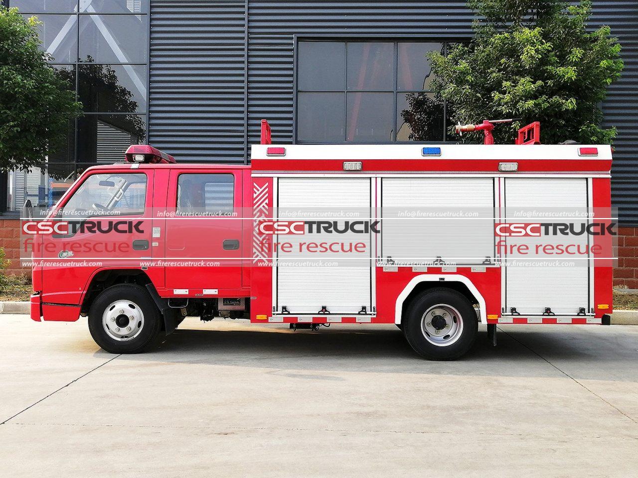 3CBM Small Water Tender Fire Truck (3)