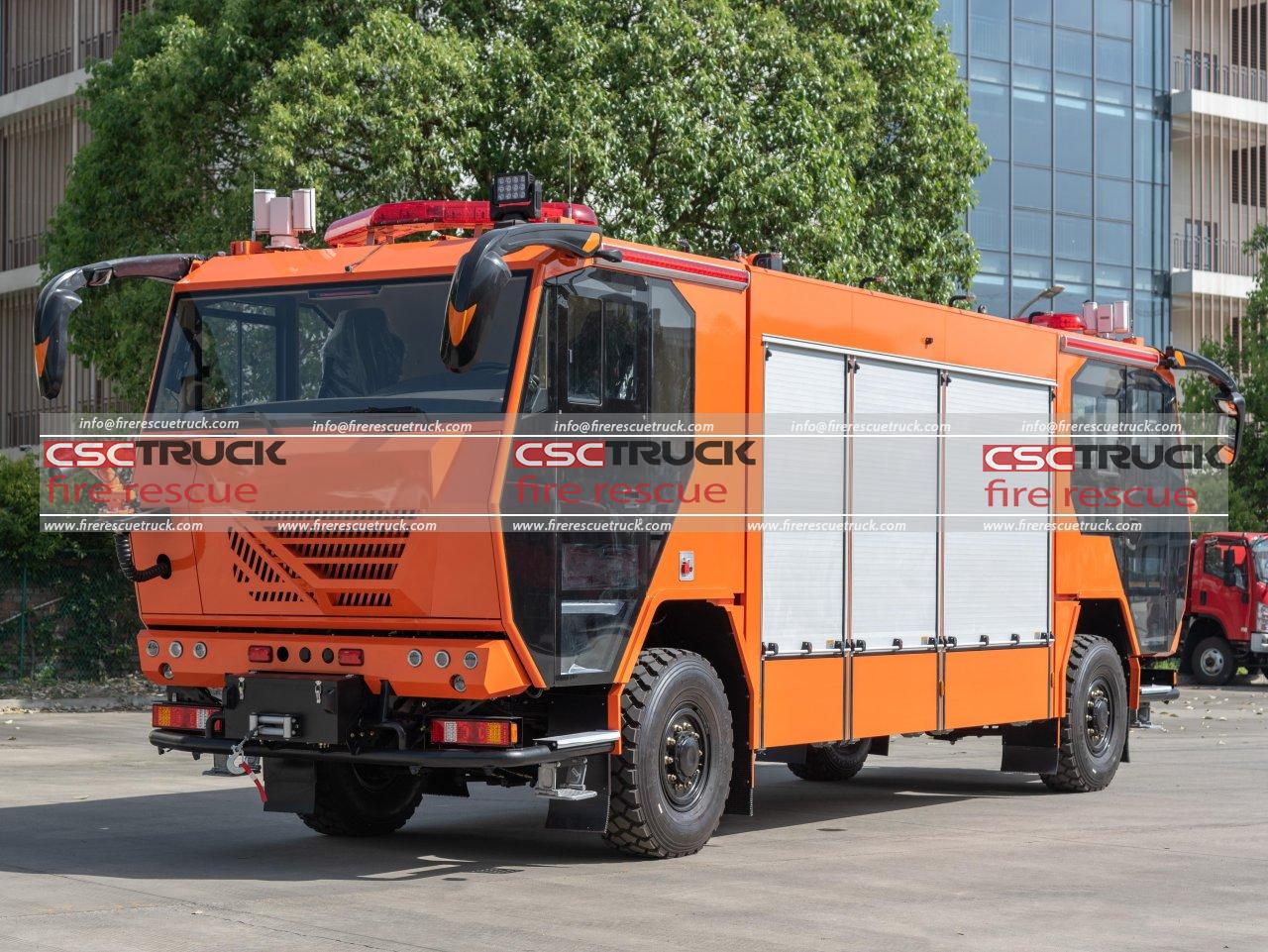 4000 Liters 4WD Bi-Directional Fire Truck