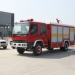 ISUZU FVR 6CBM Foam Fire Truck (2)