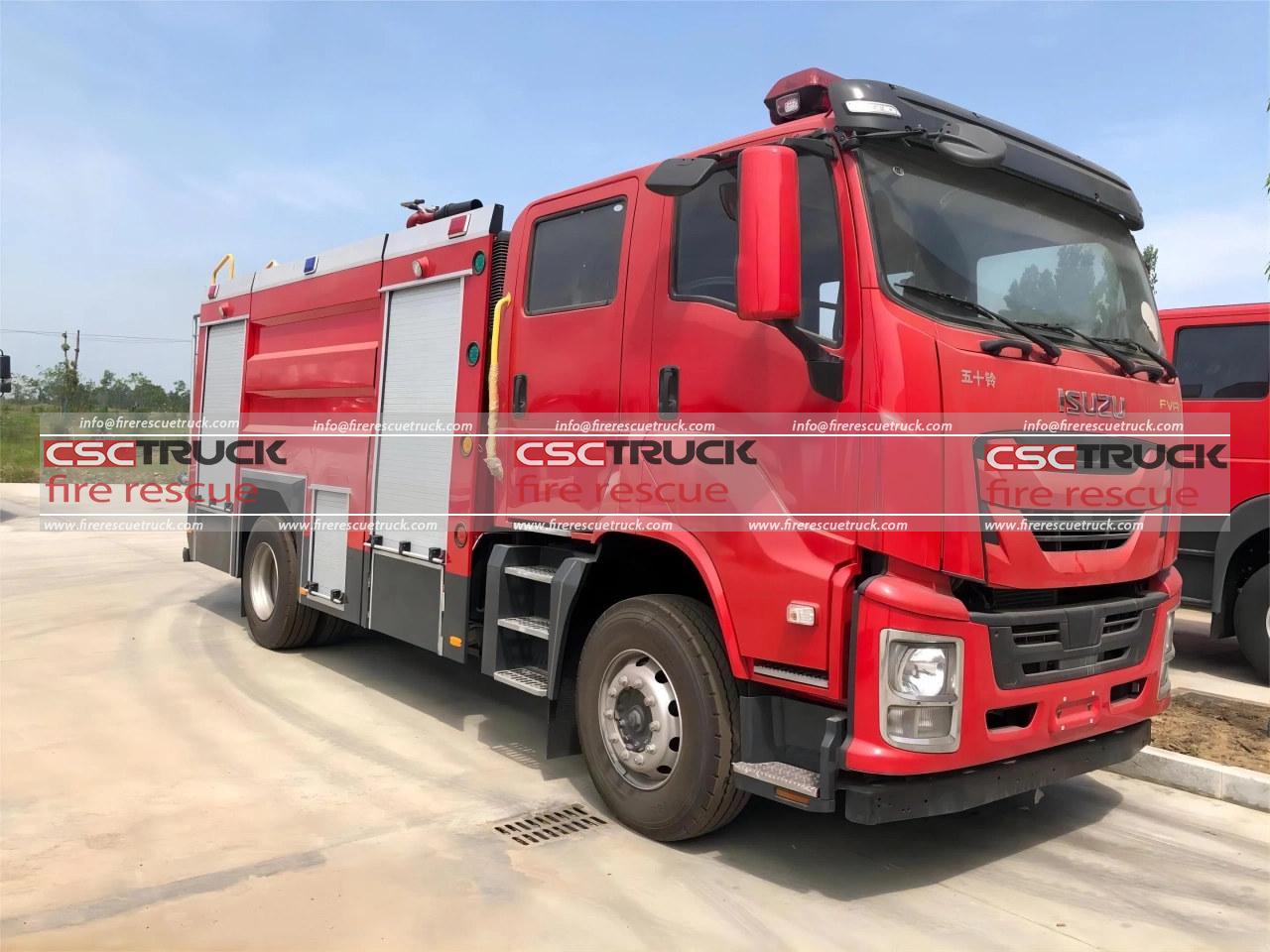 ISUZU FVR 8 CBM Pumper Fire Truck (2)