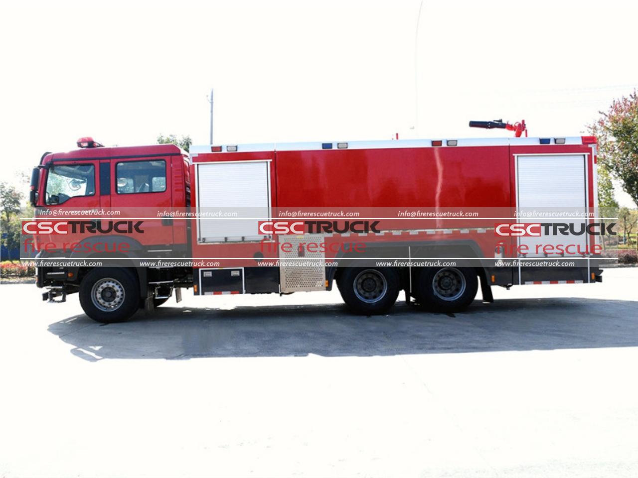 SITRAK 10 Wheelers 15ton Water Tender Fire Truck (3)