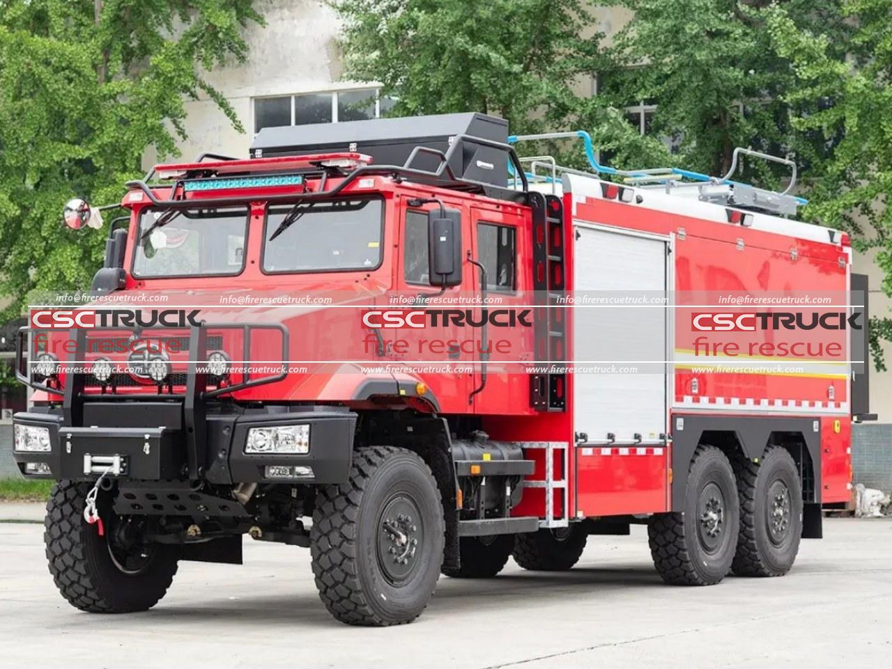 6x6 17T Payload Wildland Fire Truck