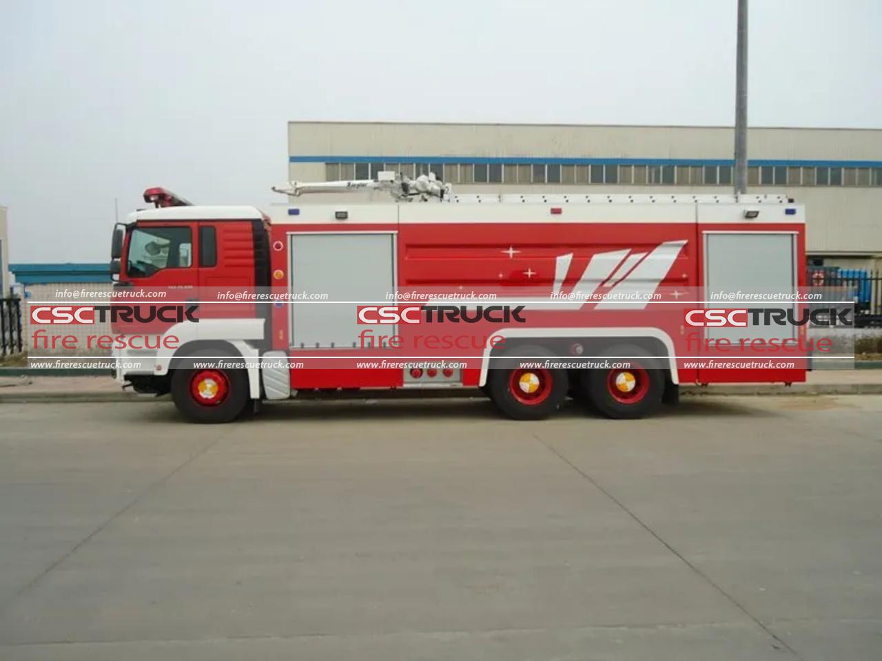 MAN 8000L Airport Rescue Fire Truck (3)